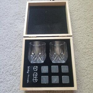 Whisky Stone & Glass Set